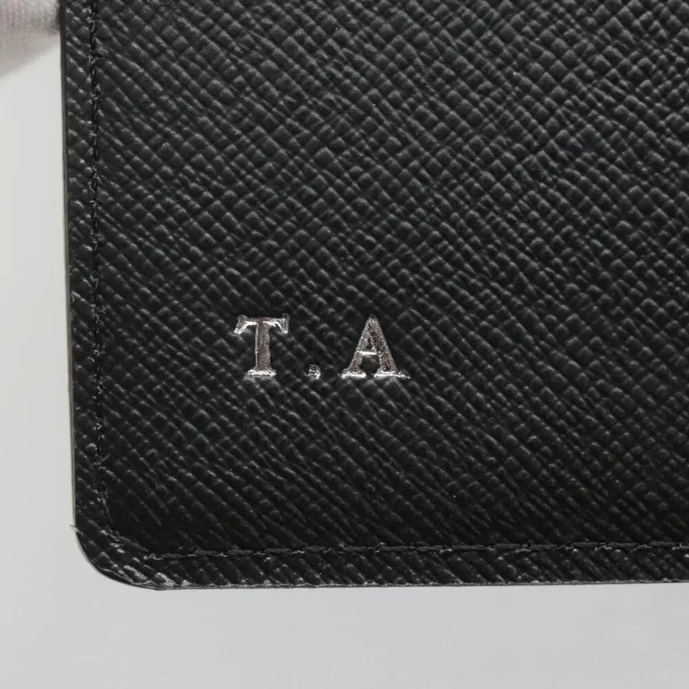 LOUIS VUITTON Epi Agenda GM Day Planner Cover Black